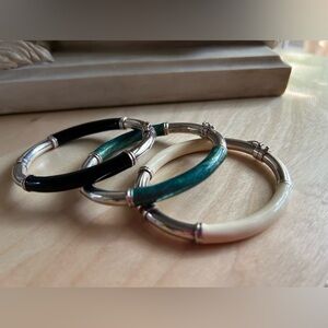Milor Vintage .925 Enamel Bangles 3